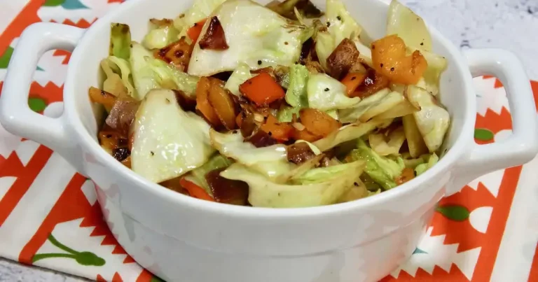 Foto da receita de Repolho e Pimentões Salteados