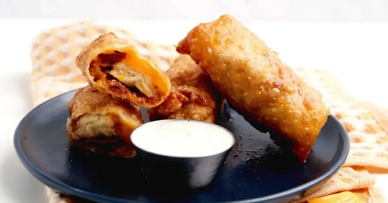 Foto da receita de Rolinhos de Frango com Bacon e Molho Ranch