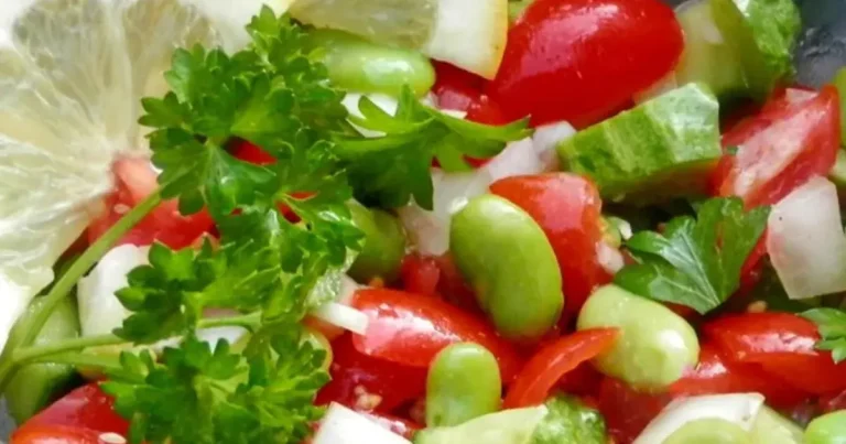 Foto da receita de Salada de Fava