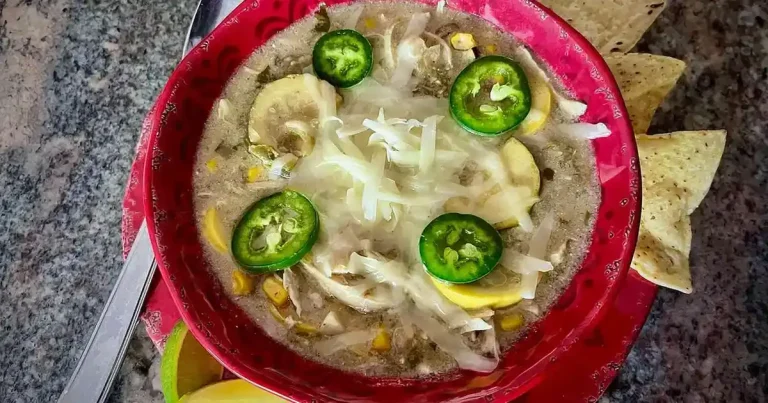 Foto da receita de Sopa de Enchilada de Frango Verde