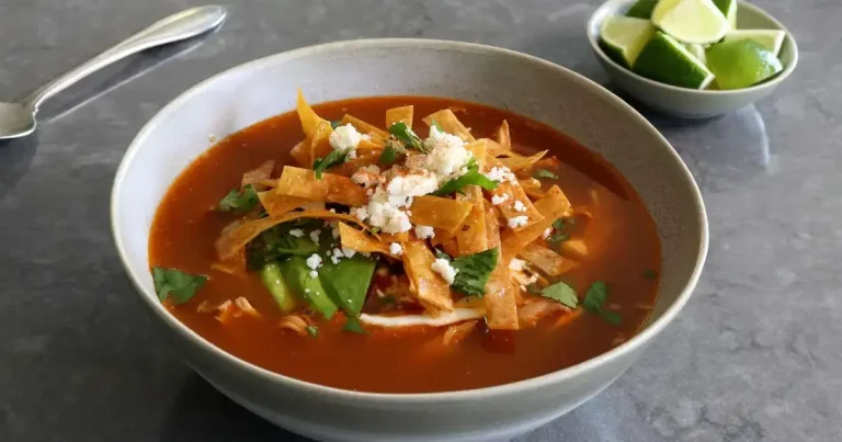 Foto da receita de Sopa de Tortilha de Frango