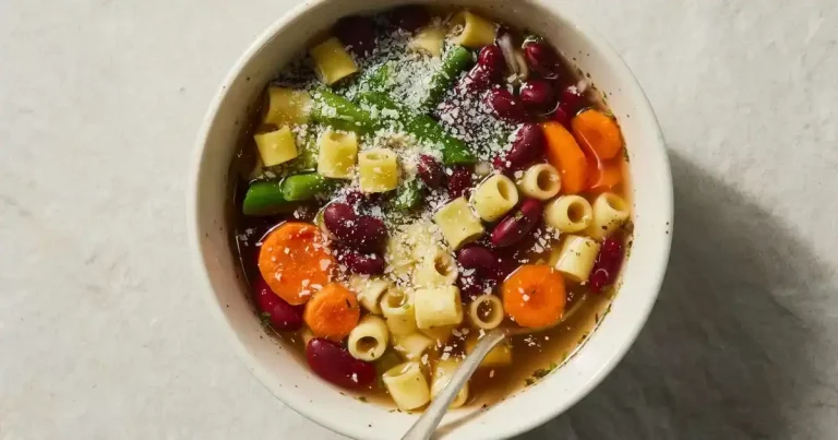 Foto da receita de Sopa Minestrone em um Pote