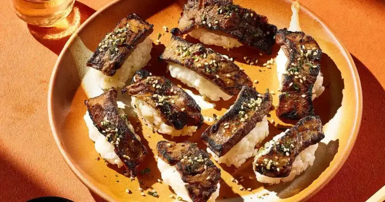Foto da receita de Steak Aburi