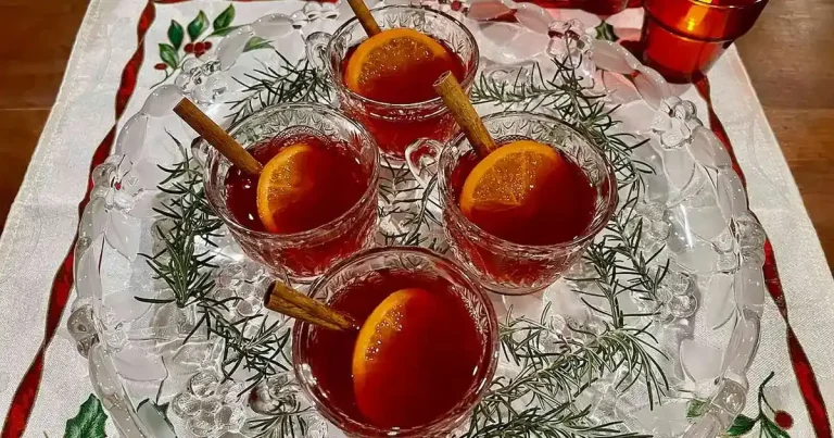 Foto da receita de Suco de Cranberry Temperado
