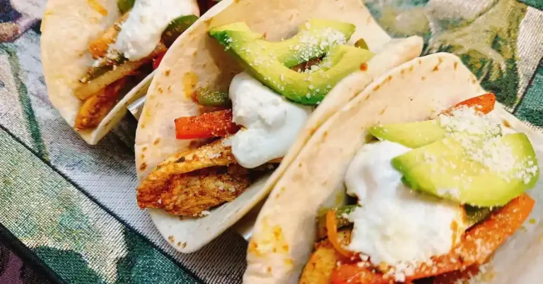 Foto da receita de Tacos de Frango Fajita