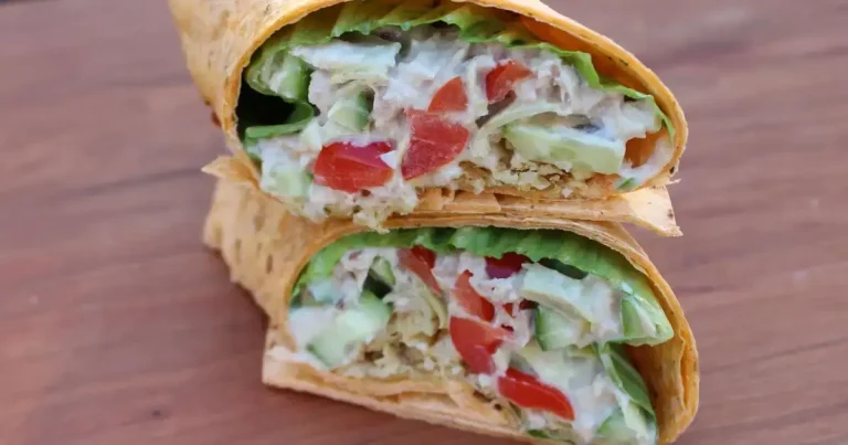 Foto da receita de Wraps de Atum e Alcachofra