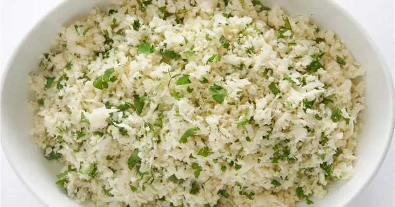 Foto da receita de Arroz de Couve-Flor com Limão e Coentro