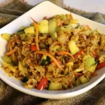 Arroz Frito com Curry Amarelo