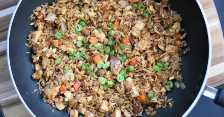 Arroz Frito com Sobras de Peru