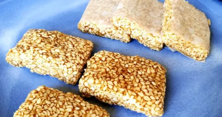 Foto da receita de Barras de Gergelim Gregas