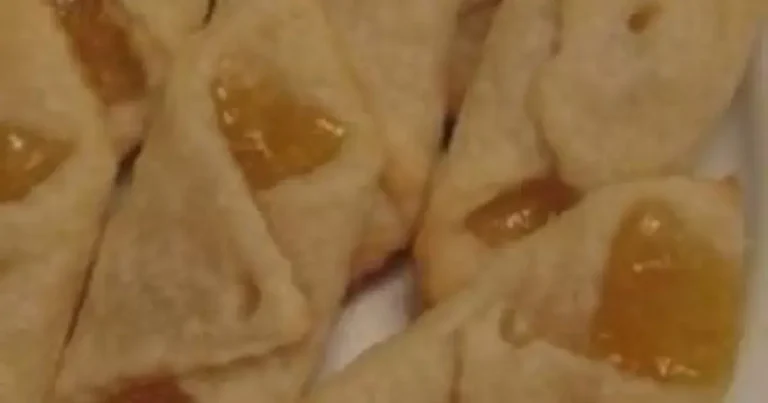 Biscoitos de Damasco em Forma de Crescente