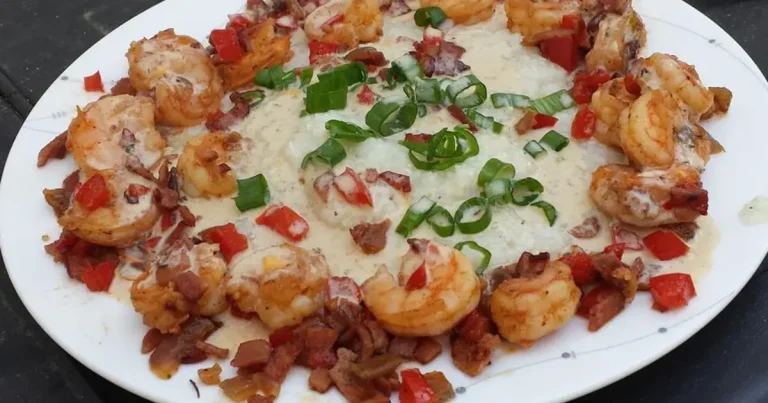 Foto da receita de Camarão com Grits à Moda da Louisiana