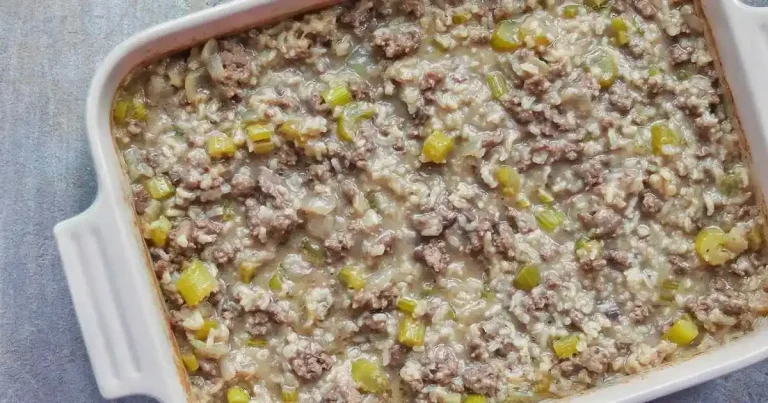 Foto da receita de Casserole de Carne Moída