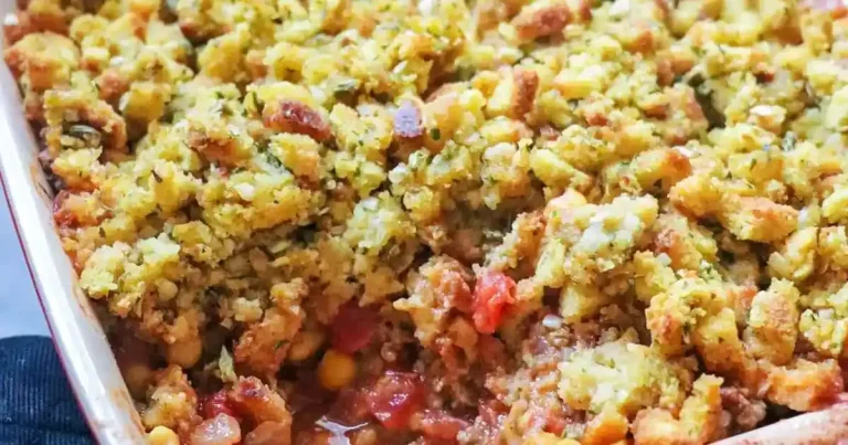 Foto da receita de Casserole de Carne Moída Mexicana