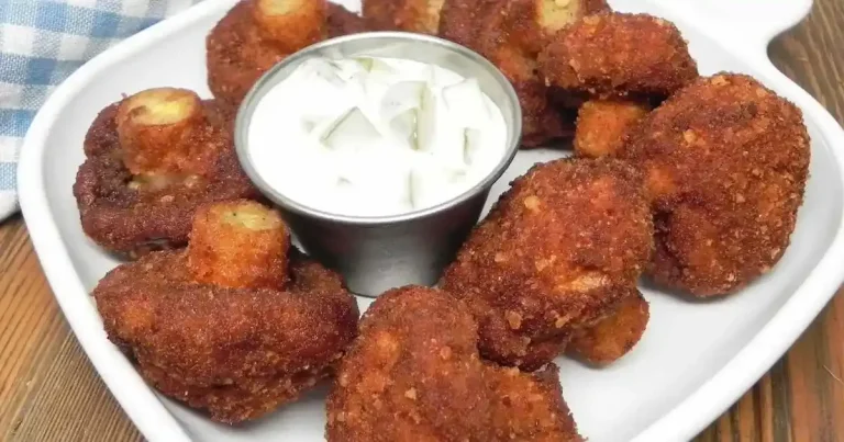 Foto da receita de Cogumelos Fritos com Molho para Mergulhar