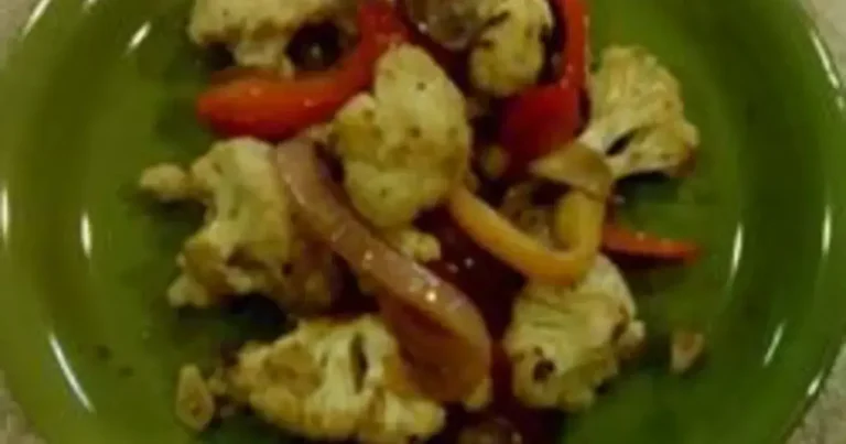 Foto da receita de Couve-Flor Assada ao Estilo Italiano