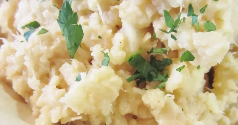 Foto da receita de Couve-flor Cozida e Amassada no Vapor