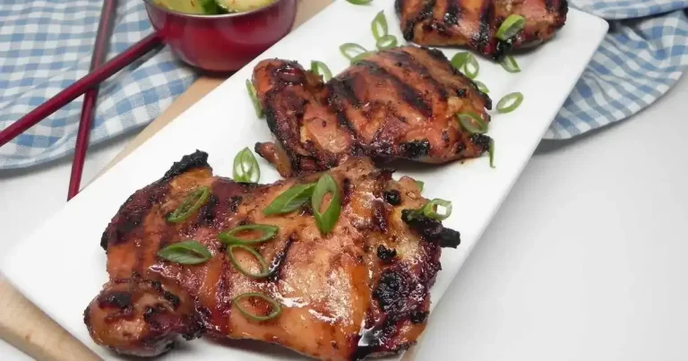 Foto da receita de Coxas de Frango Grelhadas à Moda Coreana