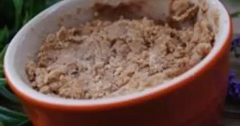 Crumble de Ameixa Temperada