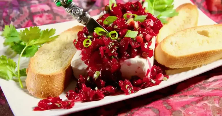 Foto da receita de Dip de Cream Cheese com Cranberries