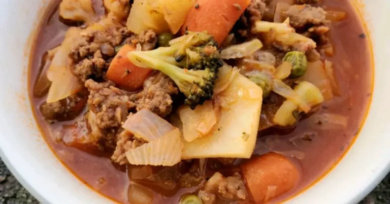 Foto da receita de Ensopado de Carne Moída Amigável para Crianças