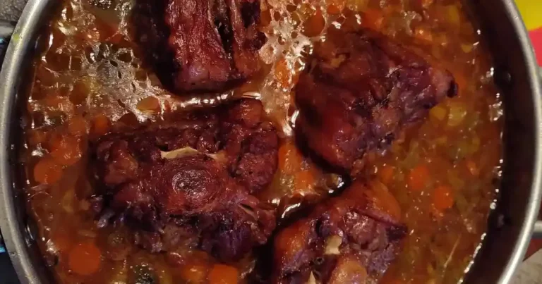 Foto da receita de Ensopado de Rabo de Boi à Brás