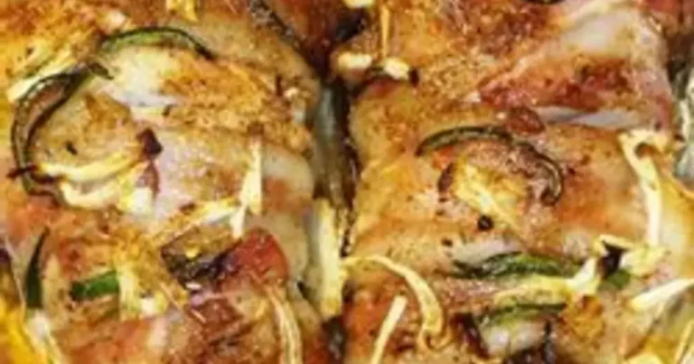 Foto da receita de Filé Mignon de Porco Enrolado em Bacon ao Estilo Jerk