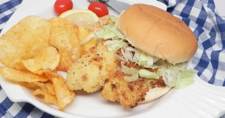 Foto da receita de Hambúrgueres de Tilápia Assados com Molho Ranch