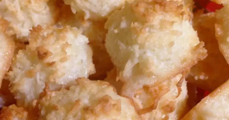 Foto da receita de Macarons de Coco Leves e Arejados