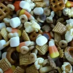 Mistura Crocante de Festa de Halloween