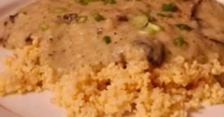 Foto da receita de Molho Cremoso de Cogumelos Vegano