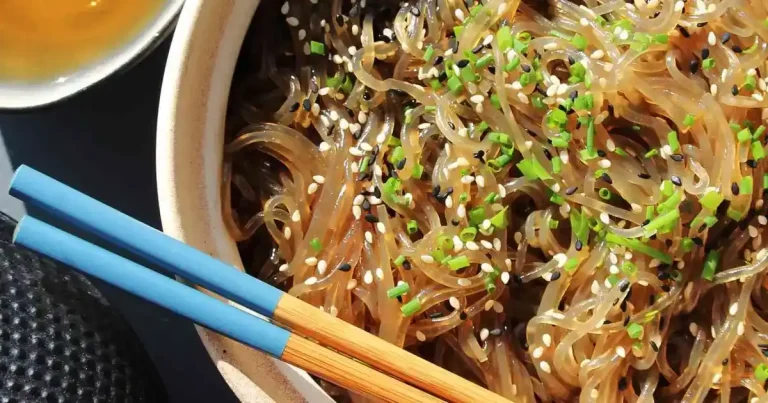 Foto da receita de Noodles de Vidro Coreanos