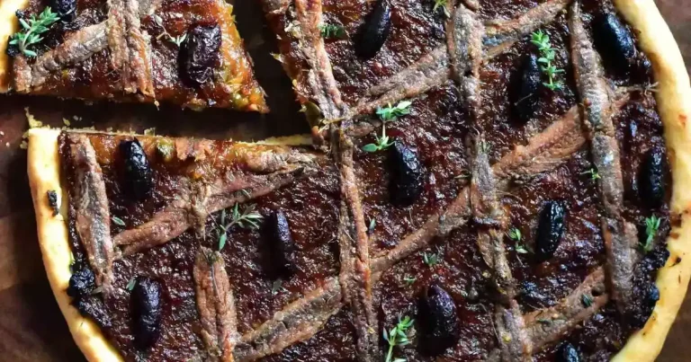 Foto da receita de Pissaladière