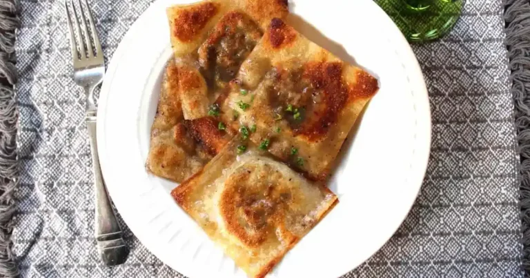 Foto da receita de Ravioli de Cogumelos