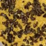 Risoto de Abóbora Butternut com Sementes de Abóbora Torradas