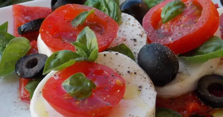 Foto da receita de Salada Caprese Simples