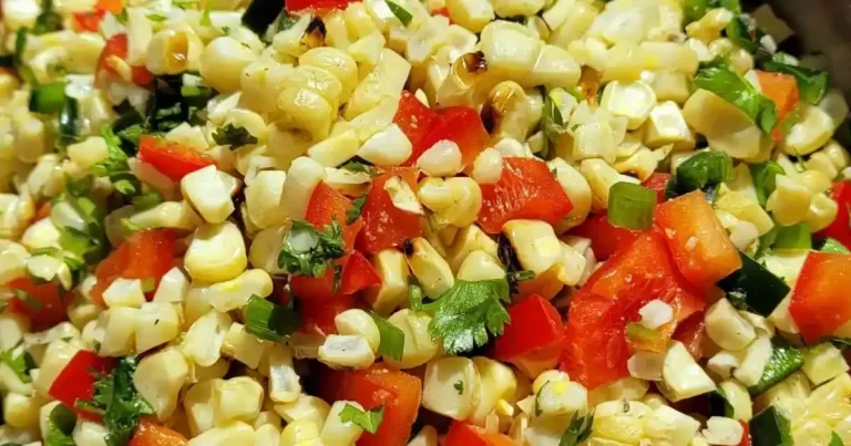 Foto da receita de Salada de Milho Grelhado com Pimentões