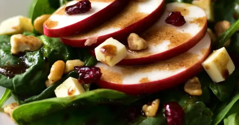 Foto da receita de Salada de Outono com Molho de Maple e Balsâmico