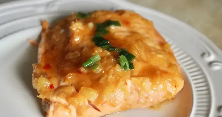Foto da receita de Salmão com Abacaxi