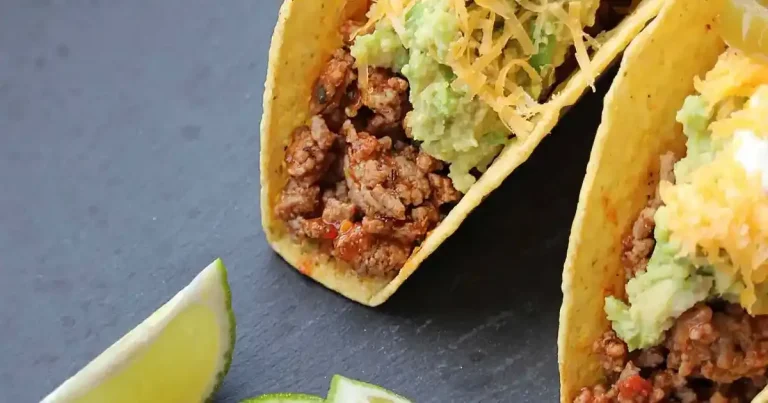 Foto da receita de Tacos Saborosos com Peru Moído