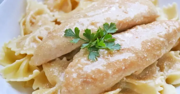Foto da receita de Tiras de Frango com Molho Cremoso de Limão