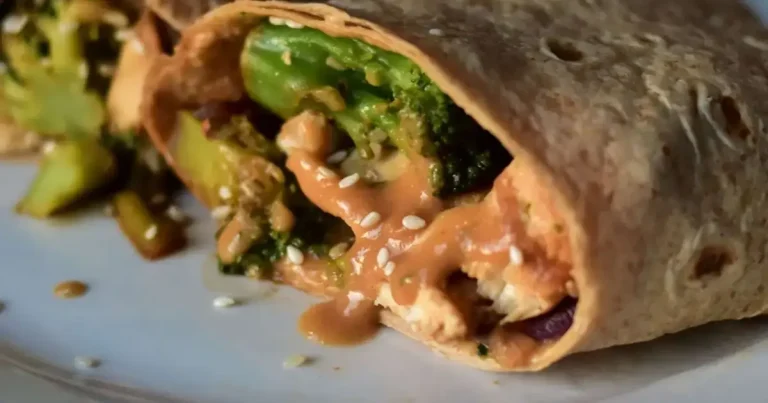 Foto da receita de Wraps de Frango com Gergelim