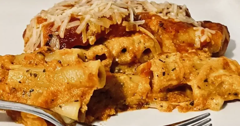 Foto da receita de Ziti Assado Sem Carne